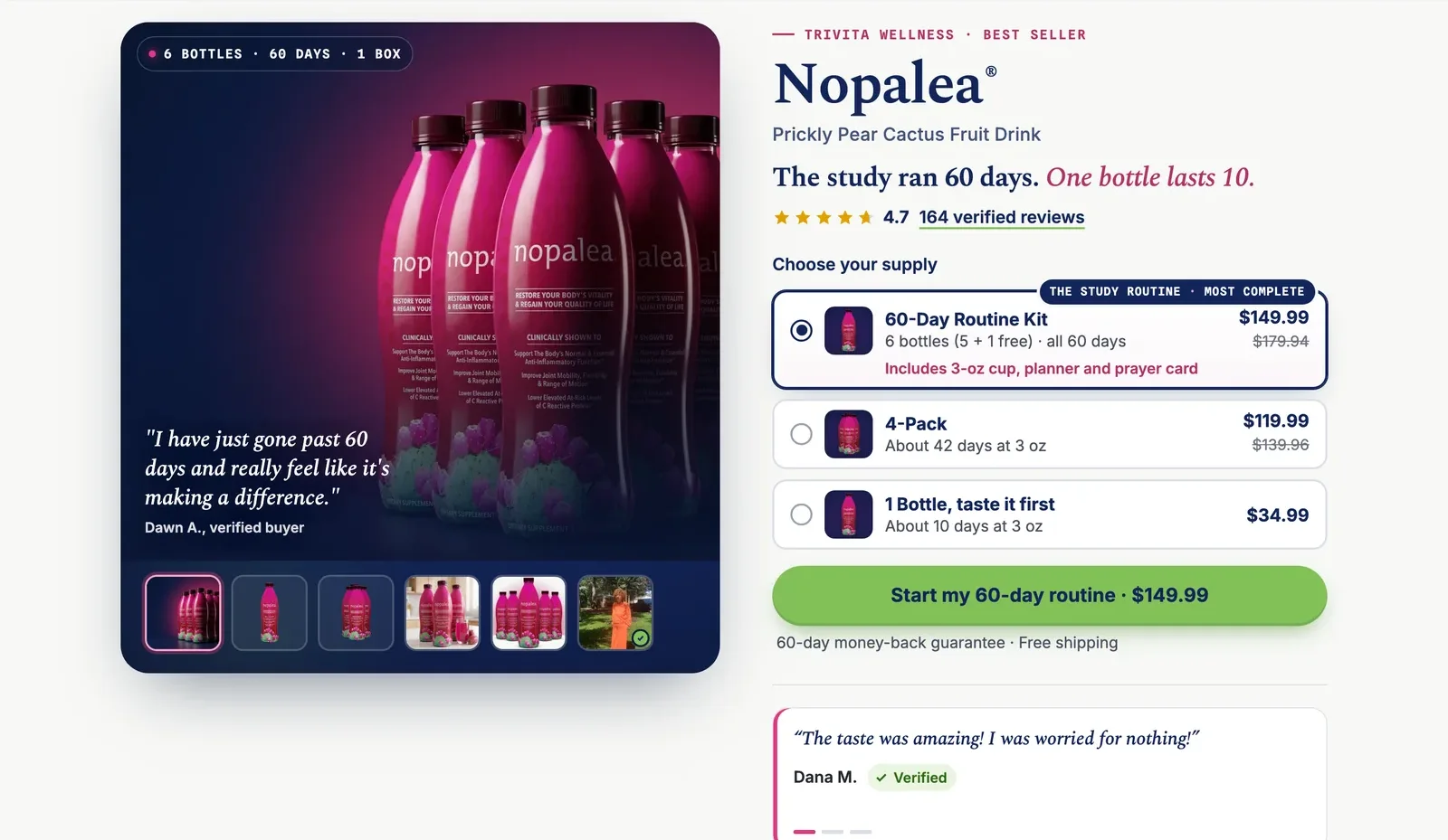 Nopalea product page, Midnight Bloom